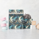 Search for crescent moons wrapping paper Baby
