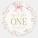 Search for girls 1st birthday stickers Coquette