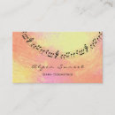 Search for sunshine business cards Beauty