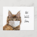 Search for face mask postcards Animal