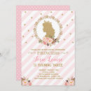Search for royal princess birthday invitations Pink and gold