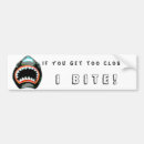 Search for attack bumper stickers Shark