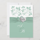 Search for mint and grey wedding invitations Flowers