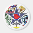 Search for pagan star magnets Pentagram
