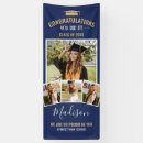 Search for navy blue graduation banners Grad party
