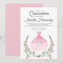 Search for pink dress quinceanera invitations Gown
