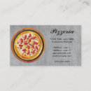 Search for pizzeria business cards Food