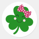 Search for irish luck stickers Four leaf clover
