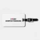 Search for boston terrier luggage tags Puppy