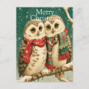 Search for cute owl christmas cards Woodland animals