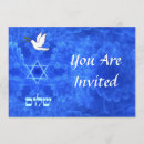 Search for peace dove invitations Blue