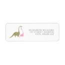 Search for dinosaur return address labels Baby