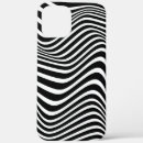 Search for lines pattern iphone cases Black and white