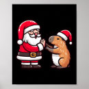Search for capybara art Xmas