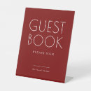 Search for red wedding signs Minimalist