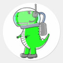 Search for cartoon astronauts stickers Dinosaur