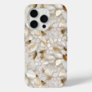 Search for white flowers iphone cases Gold