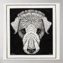 Search for vintage dog art posters Drawing