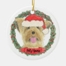 Search for yorkie christmas tree decorations Dog dad