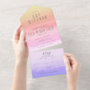 Search for rainbow ombre invitations Modern