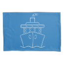 Search for ship pillowcases Blue