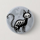 Search for skeleton lovers badges Black cat