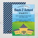 Search for back to school party invitations New school year