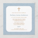 Search for boys blue damask christening invitations Modern