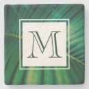 Search for green leaf coasters Exotic