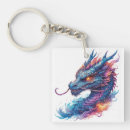Search for mythological creature key rings Dragon