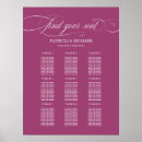 Search for elegant wedding seating charts Pink