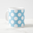 Search for blue polka dot pattern mugs Circle