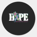 Search for breast cancer butterfly stickers Hope