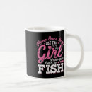 Search for fishing girl mugs Deep sea fishing