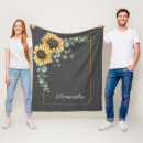 Search for sunflower blankets Floral
