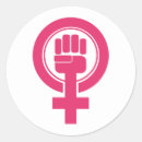 Search for feminist symbol stickers Female