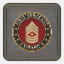 Search for sergeant stickers Marine first sergeant 3d