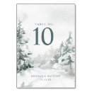 Search for christmas tree table cards Evergreen