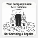 Search for repaired stickers Vehicle maintenance