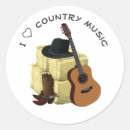 Search for country music stickers Guitar