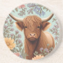 Search for highland cow coasters Cattle