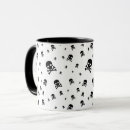 Search for pirate skull mugs Black