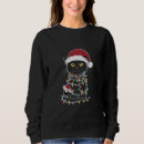 Search for funny cat hoodies Santa