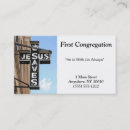 Search for religion business cards God