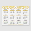 Search for 5x7 calendars Gold
