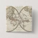 Search for world map badges Engraved