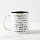 Search for funny for senior mugs For her