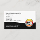 Search for caravan business cards Trailer park