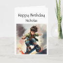Search for skateboarding birthday cards Boy