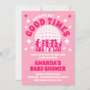 Search for disco ball baby pregnancy invitations Retro